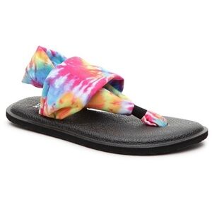 Sanuk Sandals Thong Sling St Midform Tie Dye 7